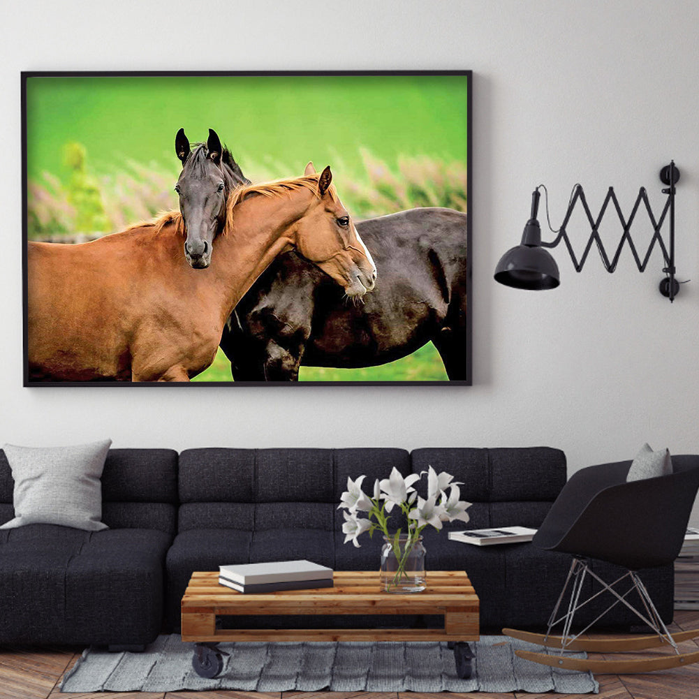 Horse - Full Square Drill Diamond Painting 30X40CM