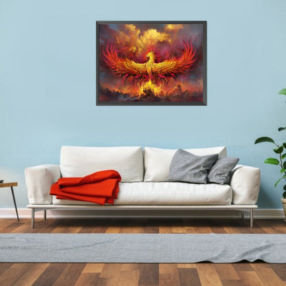 Phoenix Bird - 11CT Stamped Cross Stitch 50*40CM