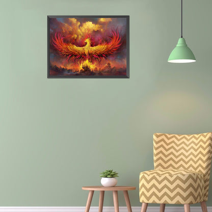 Phoenix Bird - 11CT Stamped Cross Stitch 50*40CM