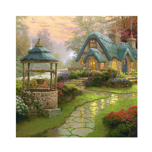 Country House - 11CT Stamped Cross Stitch 50*50CM