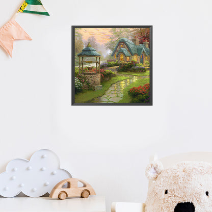 Country House - 11CT Stamped Cross Stitch 50*50CM