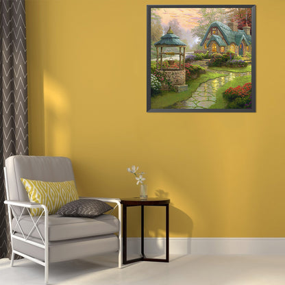 Country House - 11CT Stamped Cross Stitch 50*50CM