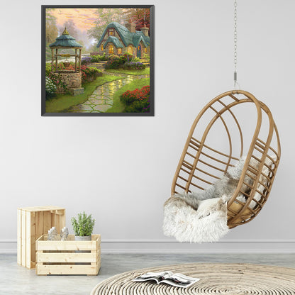 Country House - 11CT Stamped Cross Stitch 50*50CM