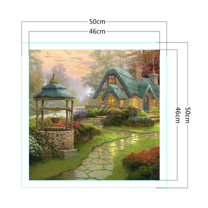 Country House - 11CT Stamped Cross Stitch 50*50CM