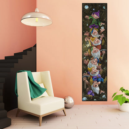 Disney - Dwarfs - 11CT Stamped Cross Stitch 30*120CM