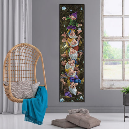 Disney - Dwarfs - 11CT Stamped Cross Stitch 30*120CM