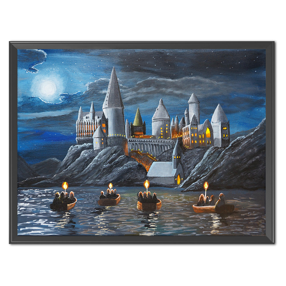 Harry Potter Academy - 11CT Stamped Cross Stitch 40*30CM