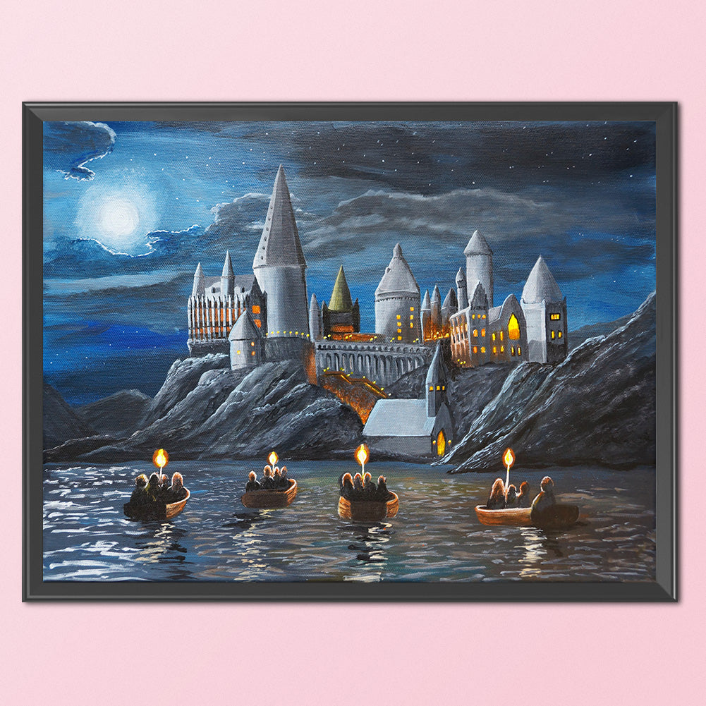 Harry Potter Academy - 11CT Stamped Cross Stitch 40*30CM