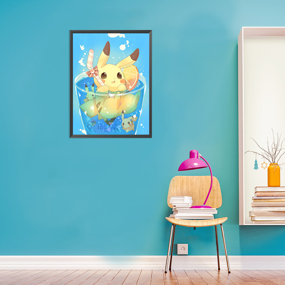 Pokemon - 11CT Stamped Cross Stitch 40*50CM