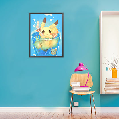 Pokemon - 11CT Stamped Cross Stitch 40*50CM