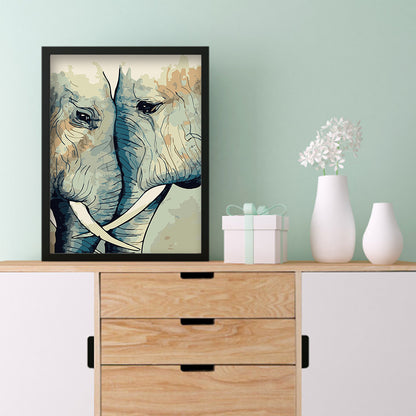 Elephant - Full Square Drill Diamond Painting 30X40CM