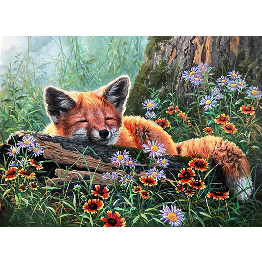 Fox - Full Square Drill Diamond Painting 30X40CM