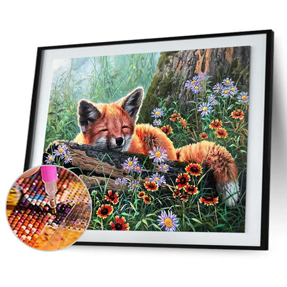 Fox - Full Square Drill Diamond Painting 30X40CM