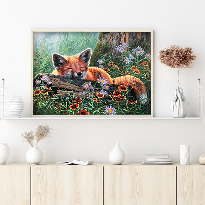 Fox - Full Square Drill Diamond Painting 30X40CM