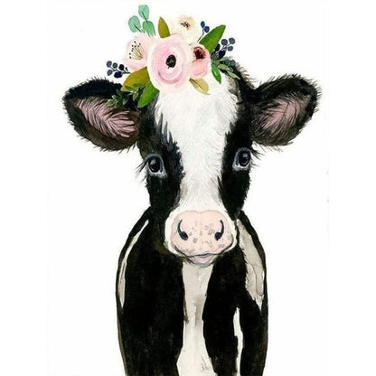 Cows - Full Round Drill Diamond Painting 30*40CM