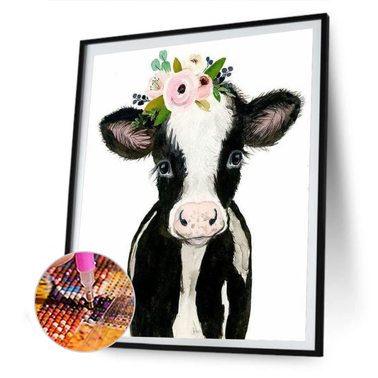 Cows - Full Round Drill Diamond Painting 30*40CM