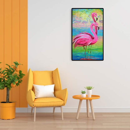 Flamingo - Full Square Drill Diamond Painting 30X40CM