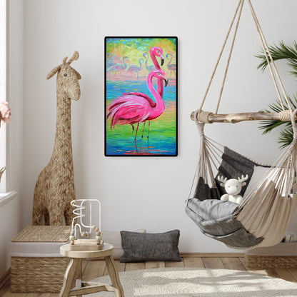 Flamingo - Full Square Drill Diamond Painting 30X40CM