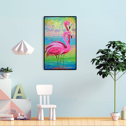 Flamingo - Full Square Drill Diamond Painting 30X40CM