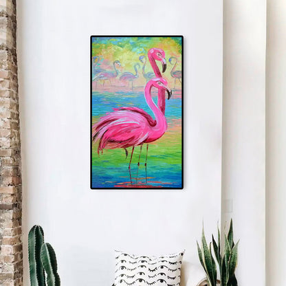 Flamingo - Full Square Drill Diamond Painting 30X40CM