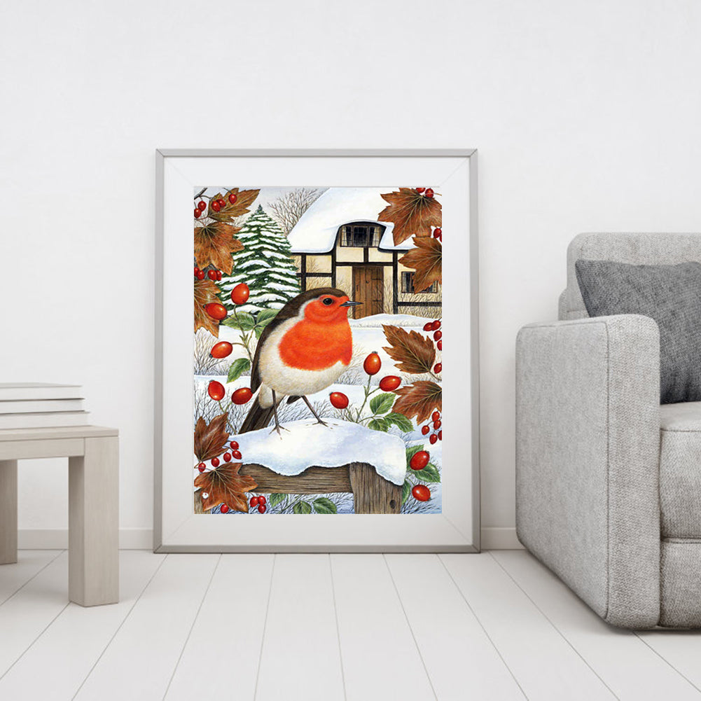 Bird - Full Square Drill Diamond Painting 30X40CM