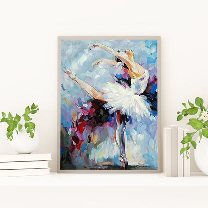 Ballet Girl - Full Round Drill Diamond Painting 30*40CM