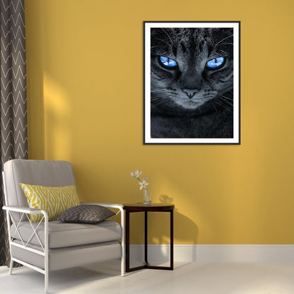 Sharp Cat - Full Square Drill Diamond Painting 30*40CM