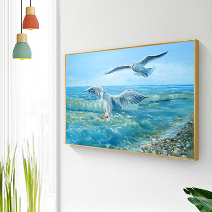 Sea ??Gull - Full Square Drill Diamond Painting 30*40CM