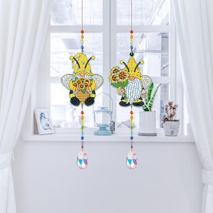 Crystal Light Catcher Diamond Painting Pendant Rainbow Chaser DIY Hanging