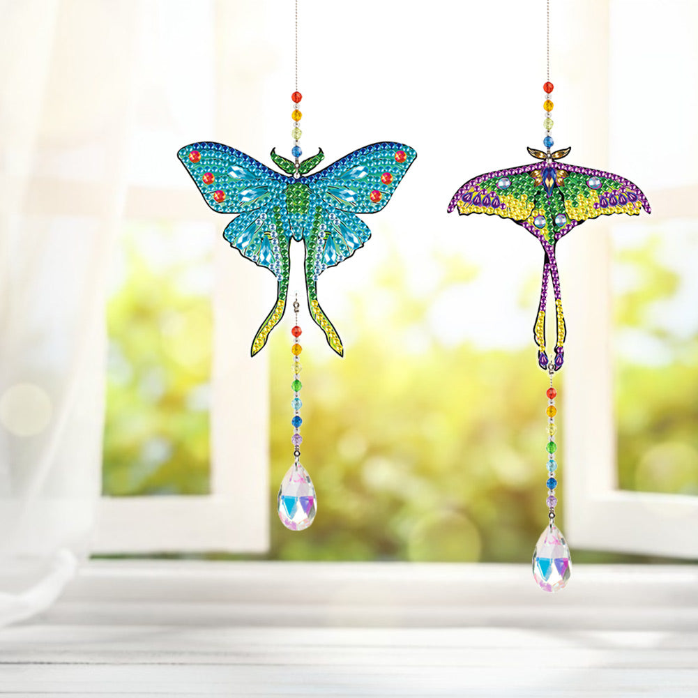 Crystal Light Catcher Diamond Painting Pendant Rainbow Chaser DIY Hanging