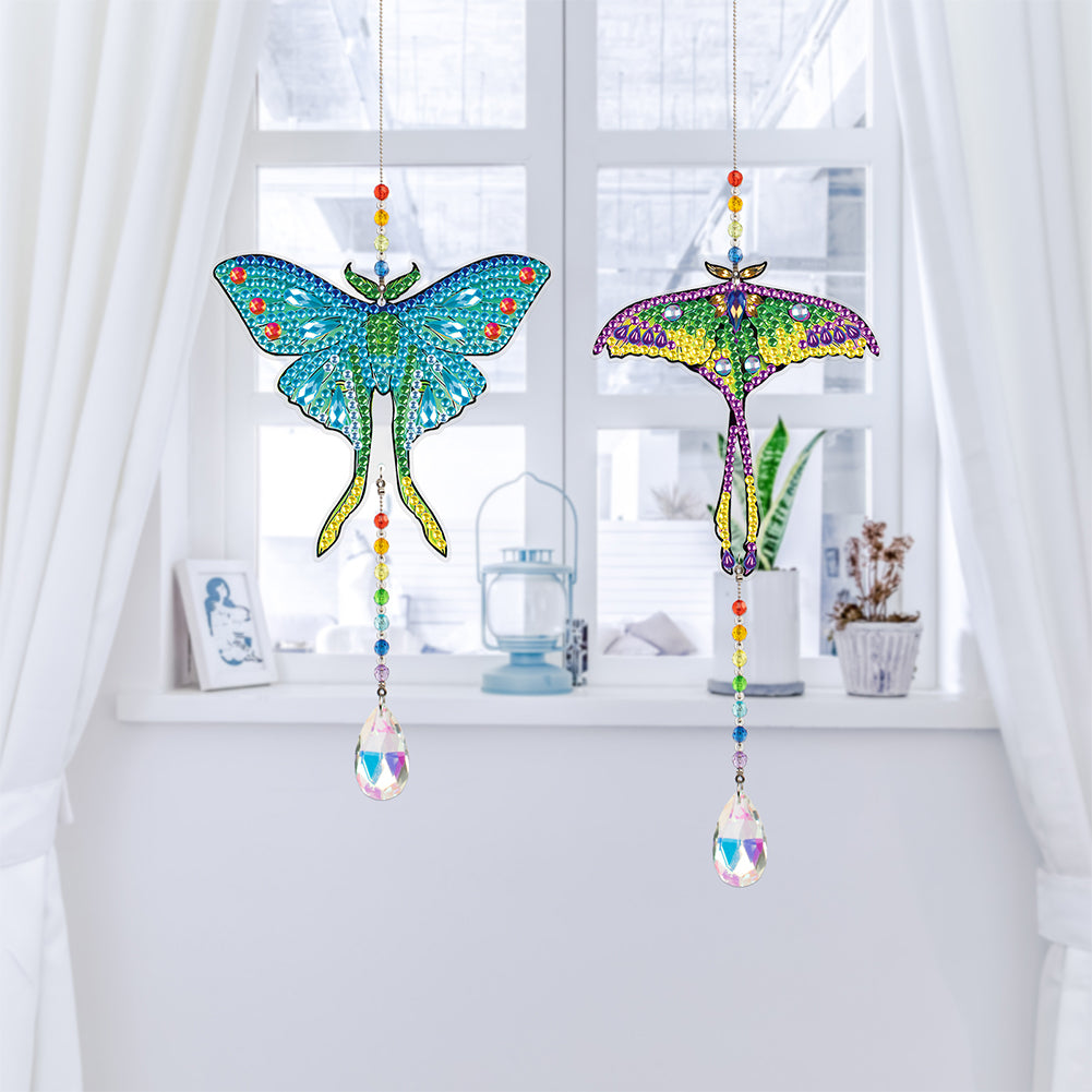 Crystal Light Catcher Diamond Painting Pendant Rainbow Chaser DIY Hanging