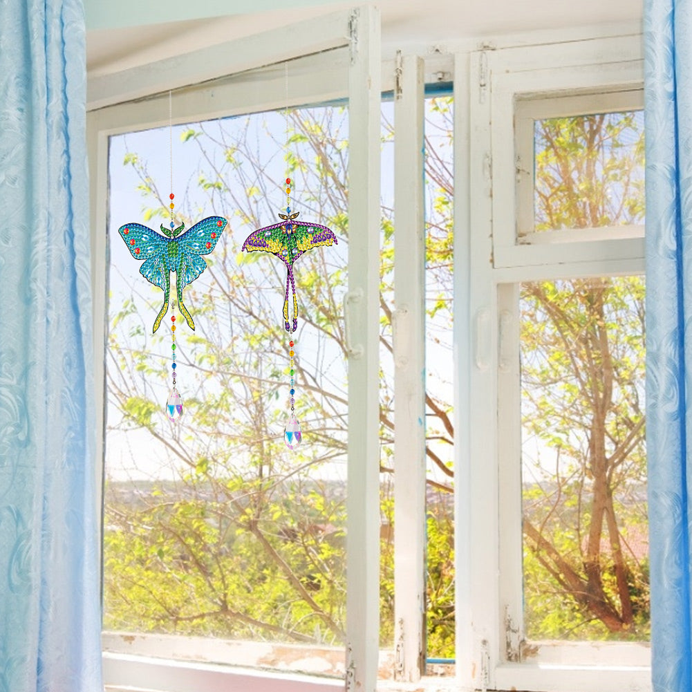 Crystal Light Catcher Diamond Painting Pendant Rainbow Chaser DIY Hanging