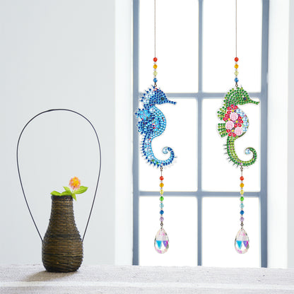 Crystal Light Catcher Diamond Painting Pendant Rainbow Chaser DIY Hanging