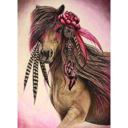 Horse - Full Square Drill Diamond Painting 30X40CM