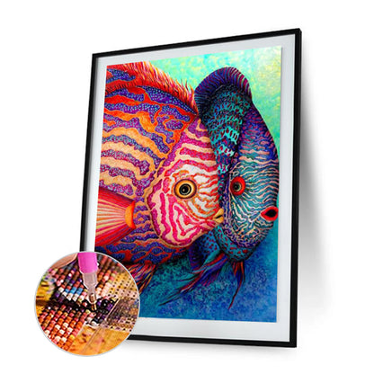 Coral Fish - Full Square Drill Diamond Painting 30*40CM