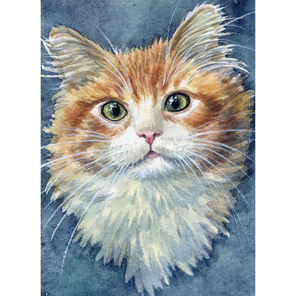 Kitten - Full Square Drill Diamond Painting 30*40CM