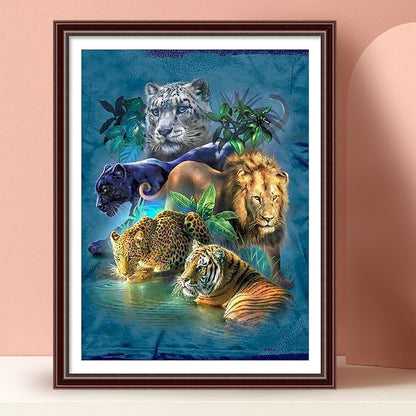 Animal World - Full Square Drill Diamond Painting 30*40CM