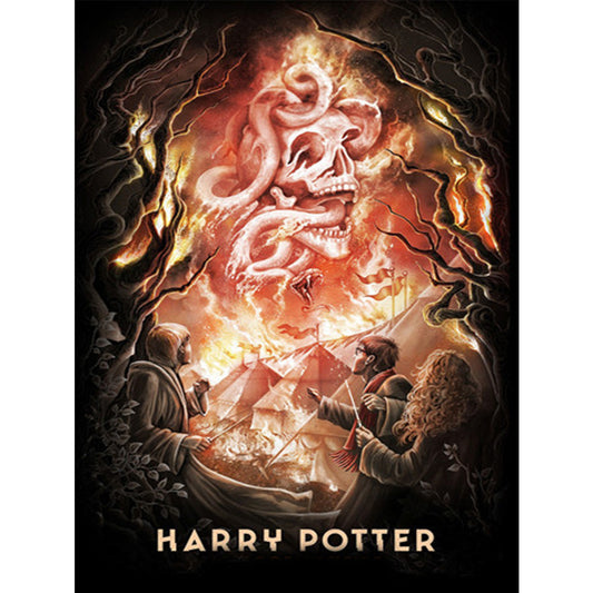 Harry Potter - Full Round Drill Diamond Painting 30*40CM