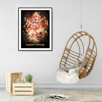 Harry Potter - Full Round Drill Diamond Painting 30*40CM