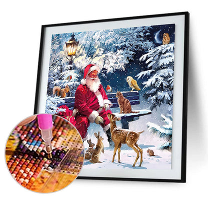 Santa Claus - Full Square Drill Diamond Painting 30*30CM