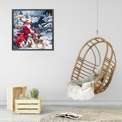 Santa Claus - Full Square Drill Diamond Painting 30*30CM