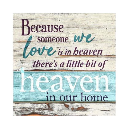 English Calligraphy And Painting - Full Square Drill Diamond Painting 30*30CM