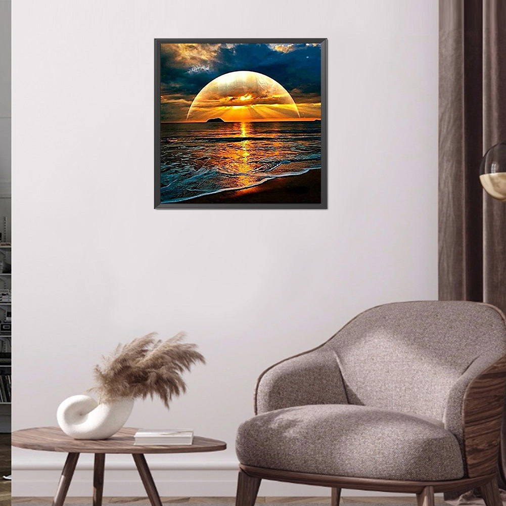 Sunset - Full Square Drill Diamond Painting 40*40CM