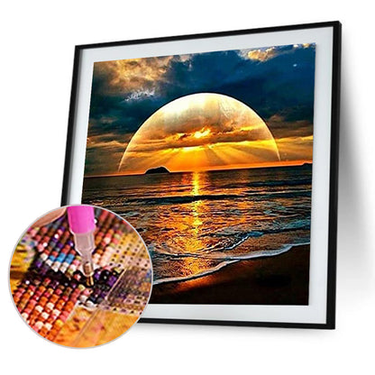 Sunset - Full Square Drill Diamond Painting 40*40CM