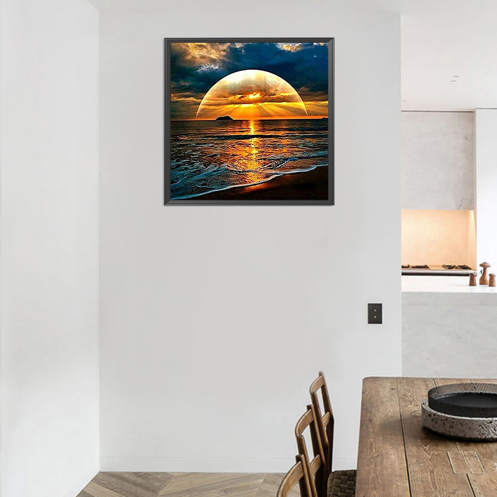 Sunset - Full Square Drill Diamond Painting 40*40CM