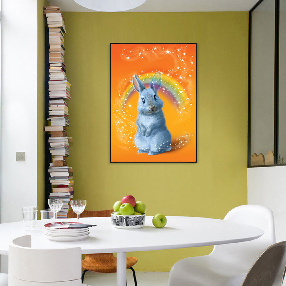 Rabbit - Full Square Drill Diamond Painting 30*40CM