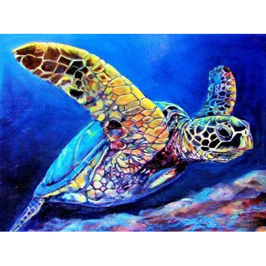 Sea ??Turtle - Full Square Drill Diamond Painting 30*40CM