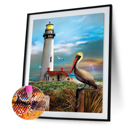 Long Beak - Full Square Drill Diamond Painting 30*40CM