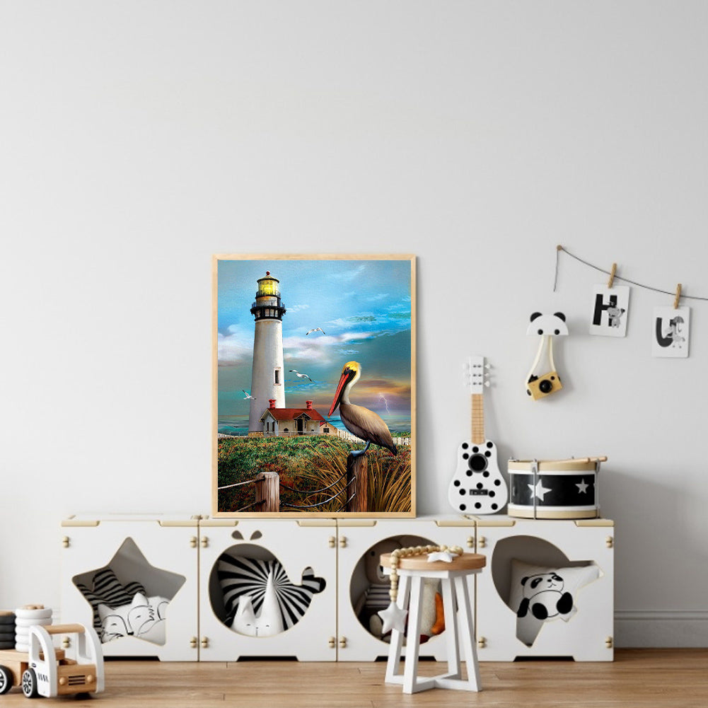 Long Beak - Full Square Drill Diamond Painting 30*40CM