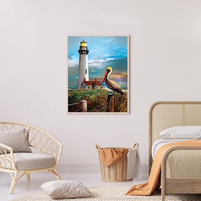 Long Beak - Full Square Drill Diamond Painting 30*40CM